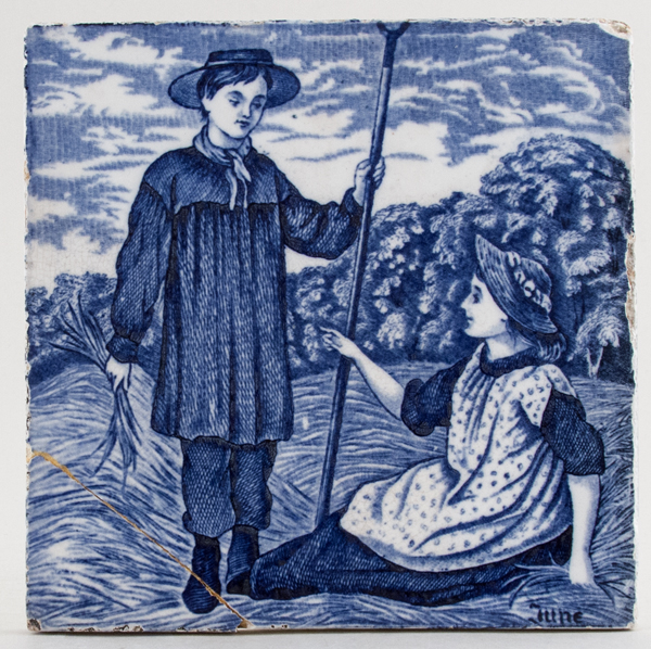 Tile June c1920s